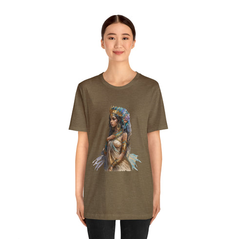 Ancient Egyptian Priestess - Short Sleeve Tee